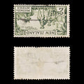 8628: New Zealand SG568 2s Green. Inverted Watermark 1935 Sc#197 Mi201A Used C£95