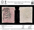 8635: British Guiana SG95 8c Pink 1866 Sc#53 Mi27C Filler C£48
