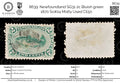 8639: Newfoundland SG31 2c Bluish green 1870 Sc#24 Mi16y Used C£50