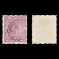 8643: GB SG262 2'6s Dull purple & Dark purple violet 1905 Sc#139e Mi115Ixc Used C£180