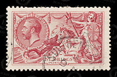 8645: GB SG451 5s Rose red 1934 Sc#223 Mi187 Used C£85, view 3