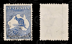 8647: Australia SG36b 2½d Deep indigo 1920 Used C£9, view 2