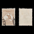 8650: Australia SG41 2s Brown 1916 Sc#52 Mi48XIIa Used C£14