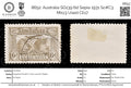 8652: Australia SG139 6d Sepia 1931 Sc#C3 Mi113 Used C£17