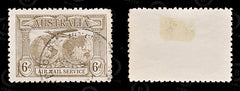 8652: Australia SG139 6d Sepia 1931 Sc#C3 Mi113 Used C£17, view 2