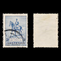 8653: Australia SG157 3d Dull blue 1935 Sc#153 Mi130 Used C£11