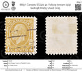 8657: Canada SG322 4c Yellow brown 1932 Sc#198 Mi165 Used C£15