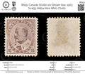 8659: Canada SG182 10c Brown lilac 1903 Sc#93 Mi81a Mint MNG C£160