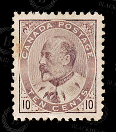 8659: Canada SG182 10c Brown lilac 1903 Sc#93 Mi81a Mint MNG C£160, view 3