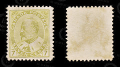 8660: Canada SG180 7c Yellow olive 1903 Sc#92ii Mi80aA Mint MNG C£90, view 2