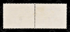 8662: South Africa SG121 2*2'6s Green & Brown 1949 Sc#63 Mi201-202 Used C£30, view 4