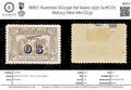 8667: Australia SG139a 6d Sepia 1931 Sc#CO1 MiA113 Mint MH C£32