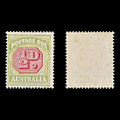8675: Australia SGD114 2d Green & Pink 1938 Sc#J66 MiP58 Mint MLH C£26