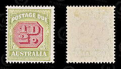 8675: Australia SGD114 2d Green & Pink 1938 Sc#J66 MiP58 Mint MLH C£26, view 2