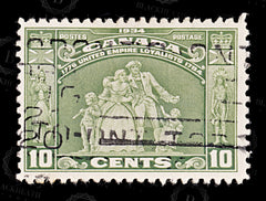 8677: Canada SG333 10c Olive green 1934 Sc#209 Mi176 Used C£12, view 3