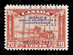 8678: Canada SG330 20c Brown red 1933 Sc#203 Mi173 Used C£15, view 3