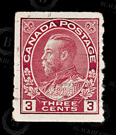 8681: Canada SG258b 3c Carmine 1925 Sc#130b Used C£38, view 3