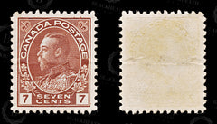 8683: Canada SG251 7c Red Brown 1924 Sc#114 Mi110 Used C£12, view 2
