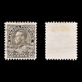 8685: Canada SG214 50c Black 1912 Sc#120a Used C£12