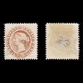8691: Newfoundland SG33 12c Chestnut 1870 Sc#28 Mi19y Mint MH C£48