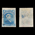 8692: Newfoundland SG42 3c Blue 1877 Sc#39 Mi29 Used C£10