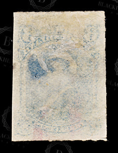 8692: Newfoundland SG42 3c Blue 1877 Sc#39 Mi29 Used C£10, view 4