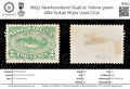 8693: Newfoundland SG46 2c Yellow green 1882 Sc#46 Mi32a Used C£32