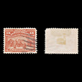 8695: Newfoundland SG75 15c Scarlet 1897 Sc#70 Mi53 Used C£27