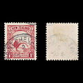 8699: New Zealand SG557b 1d Scarlet 1936 Sc#186c Mi190IC Used C£14