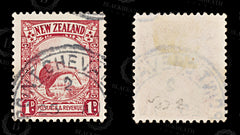 8699: New Zealand SG557b 1d Scarlet 1936 Sc#186c Mi190IC Used C£14, view 2