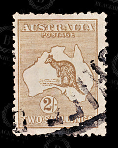 8707: Australia SG41 2s Brown 1916 Sc#52 Mi48XIIa Used C£14, view 3