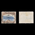 8711: South Africa SG39 (A) 10s Brown & Bright blue 1927 Sc#32b Mi42A Used C£10
