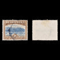 8712: South Africa SG39 (E) 10s Brown & Bright blue 1927 Sc#32a Mi41A Used C£10