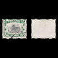 8713: South Africa SG38 (E) 5s Green & Black 1927 Sc#31a Mi39A Used C£35