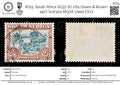 8715: South Africa SG37 (E) 2'6s Green & Brown 1927 Sc#30a Mi37A Used C£17