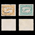 8717: South Africa SG40-41 Set of 2 1929 Sc#C5-C6 Mi43-44 Used C£15