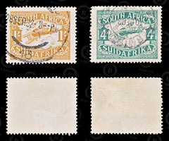 8717: South Africa SG40-41 Set of 2 1929 Sc#C5-C6 Mi43-44 Used C£15, view 2