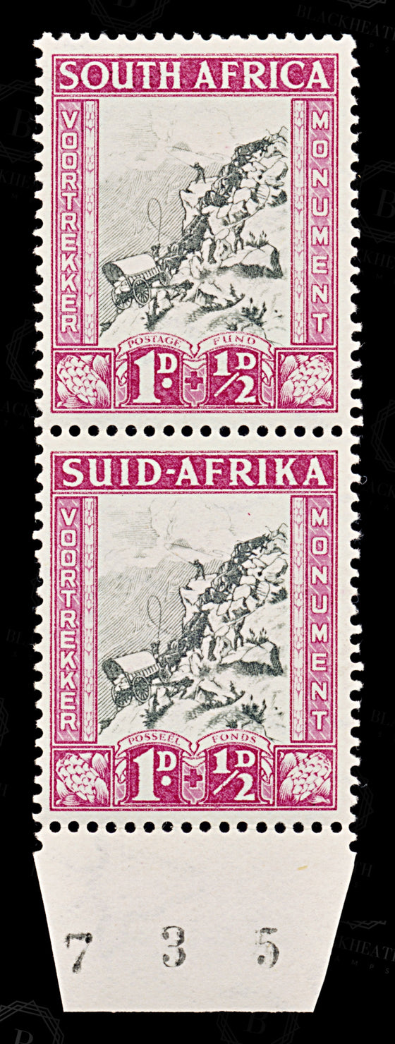 8718: South Africa SG50-53 Set of 4 1936 Sc#B1-B4 Mi67-68-73-74 Mint MLH C£17, image 11