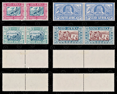8720: South Africa SG76-79 Set of 4 1938 Sc#B5-B8 Mi119-120-125-126 Mint MVLH C£80, image 2