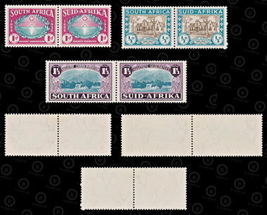 8721: South Africa SG82-84 Set of 3 1939 Sc#B9-B11 Mi131-132-135-136 Mint MLH C£50, image 2