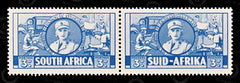 8722: South Africa SG91 2*3d Blue 1941 Sc#85 Mi145-146 Mint MNH C£20, view 3