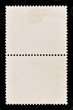 8725: South Africa SGO51 2*10s Blue & Charcoal 1950 MiD98-D99 Used C£250, view 4