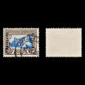 8728: South Africa SGO29 (E) 10s Blue & Sepia 1940 MiD64 Used C£23