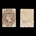 8734: Ceylon SG69 9d Light brown 1863 Sc#55b Mi38IIb Used C£38