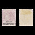 8737: Bechuanaland SG12 3d Black & Lilac 1887 Sc#13 Mi12 Mint MNG C£9