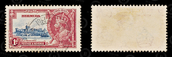 8742: Bermuda SG94-97 Jubilee Set of 4 1935 Sc#100-103 Mi85-88 Used C£50, image 4