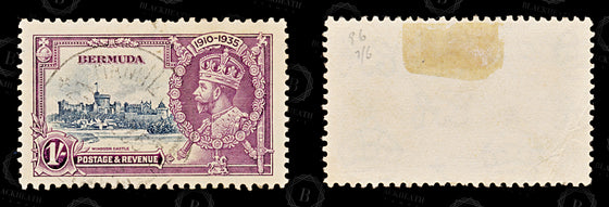 8742: Bermuda SG94-97 Jubilee Set of 4 1935 Sc#100-103 Mi85-88 Used C£50, image 6