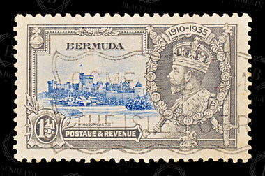 8742: Bermuda SG94-97 Jubilee Set of 4 1935 Sc#100-103 Mi85-88 Used C£50, image 7