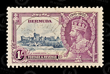 8742: Bermuda SG94-97 Jubilee Set of 4 1935 Sc#100-103 Mi85-88 Used C£50, image 13