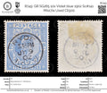 8749: GB SG265 10s Violet blue 1902 Sc#141 Mi117Ia Used C£500